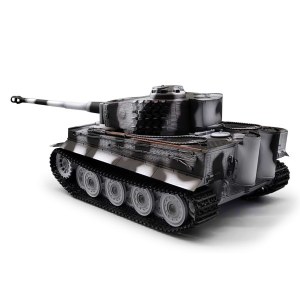 Радиоуправляемый танк Taigen Tiger 1 Германия 1:16 (зимний камуфляж, звук, дым V3) - AS3818-D-WINTER