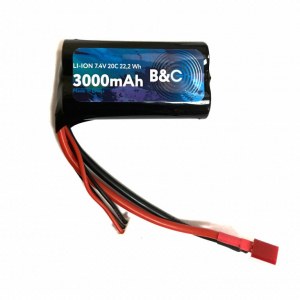 АККУМУЛЯТОР ДЛЯ Remo Hobby 1/16 SMAX Sevor 3000 MAH 7.4V