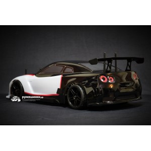 Радиоуправляемая модель машины HSP GT Nissan GTR (колеса шоссейные+дрифт 1:10 4WD) - 94103-GTR01