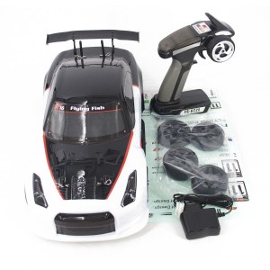 Радиоуправляемая модель машины HSP GT Nissan GTR (колеса шоссейные+дрифт 1:10 4WD) - 94103-GTR01