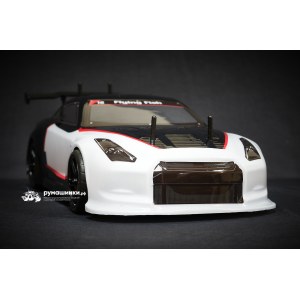 Радиоуправляемая модель машины HSP GT Nissan GTR (колеса шоссейные+дрифт 1:10 4WD) - 94103-GTR01