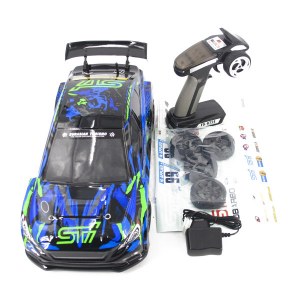 Радиоуправляемый автомобиль HSP GT Subaru STI (колеса шоссейные+дрифт 1:10 4WD) - 94103-STI03