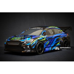 Радиоуправляемый автомобиль HSP GT Subaru STI (колеса шоссейные+дрифт 1:10 4WD) - 94103-STI03