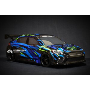 Радиоуправляемый автомобиль HSP GT Subaru STI (колеса шоссейные+дрифт 1:10 4WD) - 94103-STI03