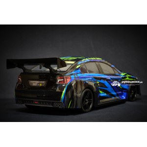 Радиоуправляемый автомобиль HSP GT Subaru STI (колеса шоссейные+дрифт 1:10 4WD) - 94103-STI03