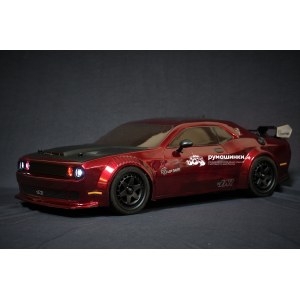 Радиоуправляемый автомобиль HSP / HNR Dodge SRT (колеса шоссейные+дрифт LED фары 1:10 4WD) - H9802-H98248-1