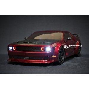 Радиоуправляемый автомобиль HSP / HNR Dodge SRT (колеса шоссейные+дрифт LED фары 1:10 4WD) - H9802-H98248-1