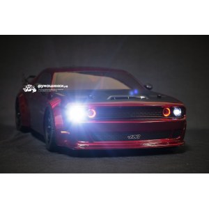Радиоуправляемый автомобиль HSP / HNR Dodge SRT (колеса шоссейные+дрифт LED фары 1:10 4WD) - H9802-H98248-1