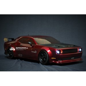 Радиоуправляемый автомобиль HSP / HNR Dodge SRT (колеса шоссейные+дрифт LED фары 1:10 4WD) - H9802-H98248-1