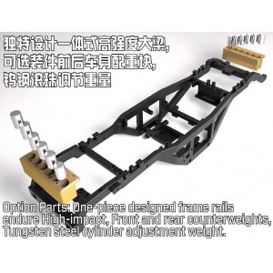 Радиоуправляемая модель Yikong 4106 PRO crawler Benz G500 (Perl White) 1/10 RTR YK-4106PRO