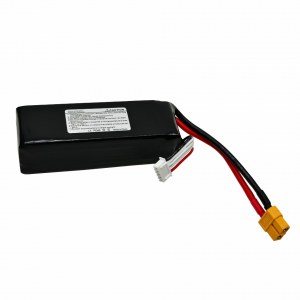 Аккумулятор Li-po B&C 2200 MAH 14.8v (4s) 120C, XT60, Soft case B&C-2200-4S-120-S-XT60