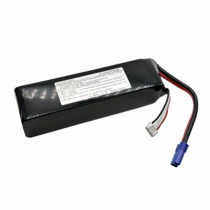 Аккумулятор Li-po B&C 8000 MAH 14.8v (4s) 90C, EC5, Soft case B&C-8000-4S-90-S-EC5