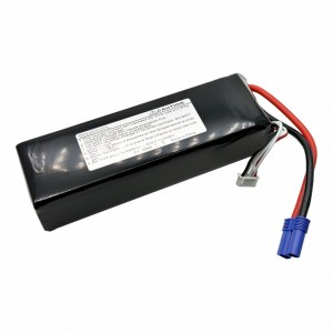 Аккумулятор Li-po B&C 9500 MAH 14.8V (4s) 100C, EC5, Soft case B&C-9500-4S-100-S-EC5