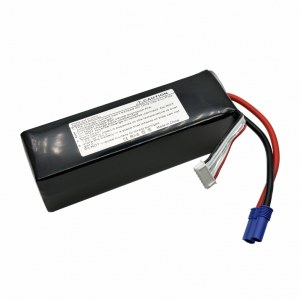 Аккумулятор Li-po B&C 5000 MAH 22.2V (6s) 90C, EC5, Soft case (Для Arrma моделей) B&C-5000-6S-90-S-EC5