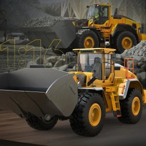 Радиоуправляемый колесный погрузчик Double Eagle Volvo L260H 1/16 2.4G RTR E592-003
