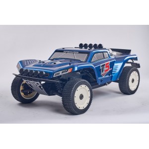 Радиоуправляемая модель на бензине 1/5 ROFUN T5 BLUE 4WD T5-BLUE