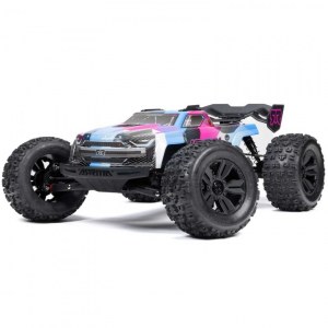 Радиоуправляемая модель ARRMA 1/8 KRATON 6S 4X4 RTR BRUSHLESS SPEED TRUCK, BLUE/PINK ARA8608V6T2