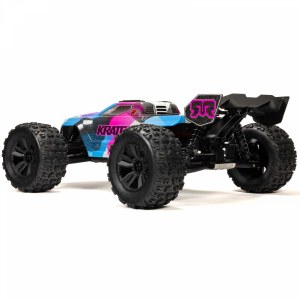 Радиоуправляемая модель ARRMA 1/8 KRATON 6S 4X4 RTR BRUSHLESS SPEED TRUCK, BLUE/PINK ARA8608V6T2