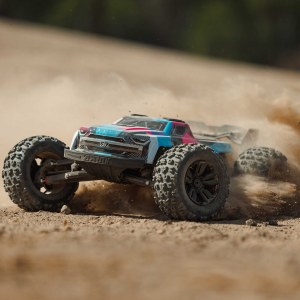 Радиоуправляемая модель ARRMA 1/8 KRATON 6S 4X4 RTR BRUSHLESS SPEED TRUCK, BLUE/PINK ARA8608V6T2