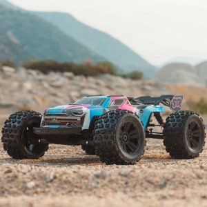 Радиоуправляемая модель ARRMA 1/8 KRATON 6S 4X4 RTR BRUSHLESS SPEED TRUCK, BLUE/PINK ARA8608V6T2