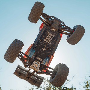 Радиоуправляемая модель ARRMA 1/8 KRATON 6S 4X4 RTR BRUSHLESS SPEED TRUCK, BLUE/PINK ARA8608V6T2