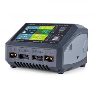 Двухпотровое зарядное устройство SkyRC D200neo (AC - 200Вт, DC - 2х400Вт) SK-100196