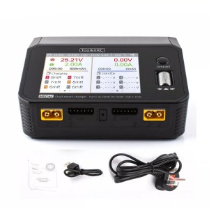 Зарядное устройство ToolkitRC M6DAC (двухканальное, AC/DC, 200/700W) TK11500
