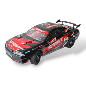 Радиоуправляемая машина для дрифта Remo Hobby RACING & DRIFT (черно-красная) 4WD 2.4G 1/14 RTR RH1411-NB