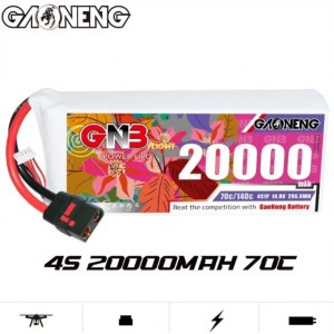 Аккумулятор Li-po Gaoneng GNB 20000mah 4S1P 14.8V 70C 46x90x213mm GNB200004S70A