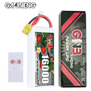 Аккумулятор Li-po Gaoneng GNB 16000mah 4S1P 14.8V 40C 42x80x183mm GNB160004S40A
