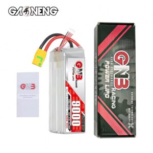 Аккумулятор Li-po Gaoneng GNB 9000mah 4S2P 14.8V 110C 52x49x160mm XT90 GNB90004S110A