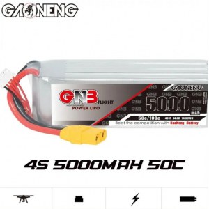 Аккумулятор Li-po Gaoneng GNB 5000mah 4S1P 14.8V 50C 38x44x139mm GNB50004S50A