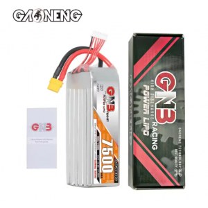 Аккумулятор Li-po Gaoneng GNB 7500mah 6S1P 22.8V HV 70C 60x44x141mm XT60 GNB75006S70AHV