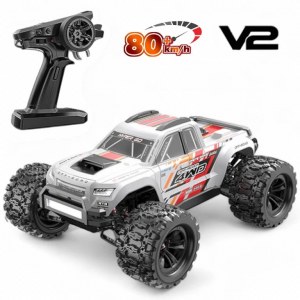 MJX Hyper Go 10208 V2 Brushless 4WD 1:10 Радиоуправляемый монстр - MJX-10208-V2-WHITE