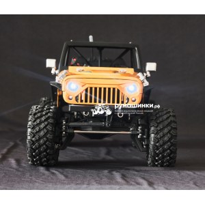 MJX Hyper Go H12Y+ (желтый) FOC Brushless 4WD 2.4G LED 1/12 RTR