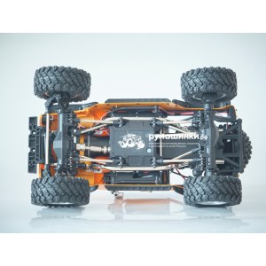 MJX Hyper Go H12Y+ (желтый) FOC Brushless 4WD 2.4G LED 1/12 RTR