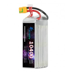 Аккумулятор LiPo Teranty 10400 мАч 60C 22.2V XT90 TLiPO-10400-22.2-60C