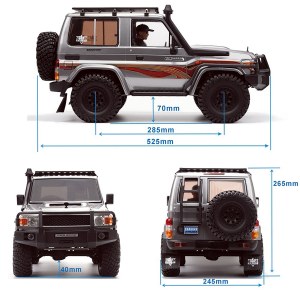 Радиоуправляемый краулер HSP RGT INTRUDER 4WD 1:10 - EX86020