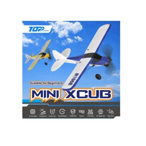 Радиоуправляемый самолет Top RC 450mm Mini Xcub with Gyro RTF - TOP106B01