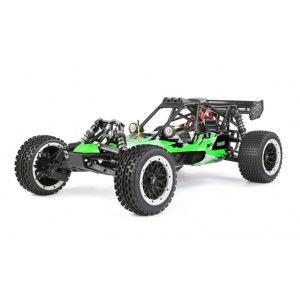 Радиоуправляемая модель багги ROFUN E-BAHA 5B V2 GREEN 2WD