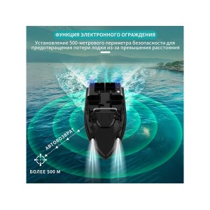 Радиоуправляемый катер для рыбалки Flytec V803 GPS 2.4G RTR Flytec-V803GPS