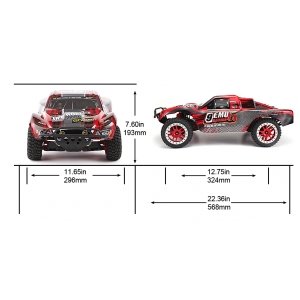 Машина Remo Hobby Truck 9emu 4WD RH1025