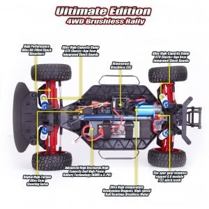 Remo Hobby Rally Master 4WD RTR масштаб 1:8 2.4G RH8085