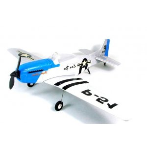 Радиоуправляемый самолет Volantex TW748-2 P-51 Mustang 2.4Ггц - TW748-2-BL