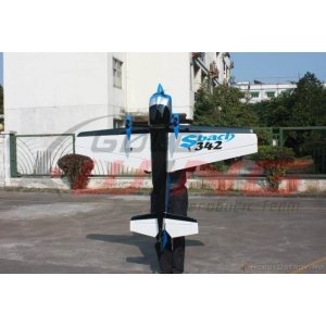 Радиоуправляемый самолет RC Goldwing Sbach 342-30CC V3 Carbon Version Blue Edition ARF - GW-CU210C