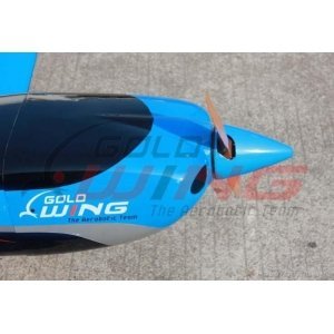 Радиоуправляемый самолет RC Goldwing Sbach 342-30CC V3 Carbon Version Blue Edition ARF - GW-CU210C