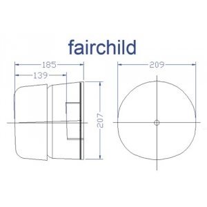 Модель самолета CYmodel Fairchild 24 26-35cc - CY8031