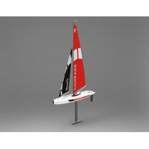 Радиоуправляемая яхта Compass RG65 650мм TW791-1-RTR