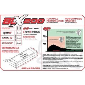 Радиоуправляемая модель Arrma Fazon 6s BLX AR106020